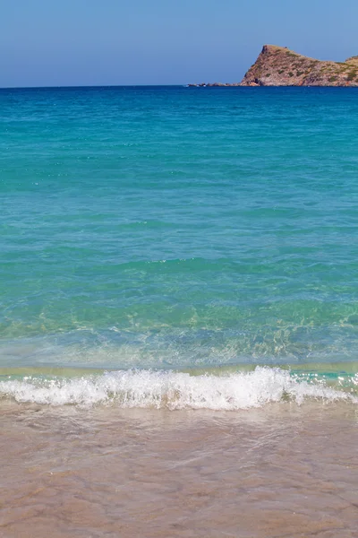 Escena de verano en la playa, Creta —  Fotos de Stock