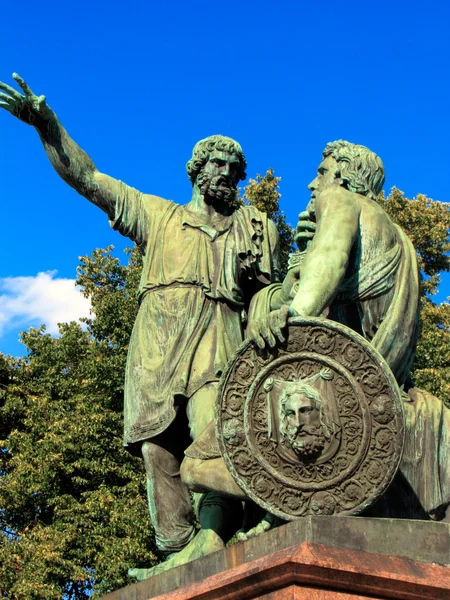 Monumento a Minin y Pozharsky —  Fotos de Stock