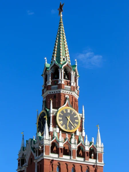 Torre Spasskaya del Kremlin, Moscú — Foto de Stock