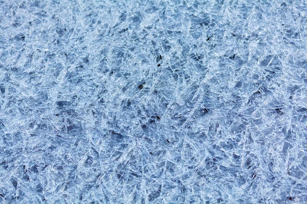 Fondo de hielo natural del río —  Fotos de Stock