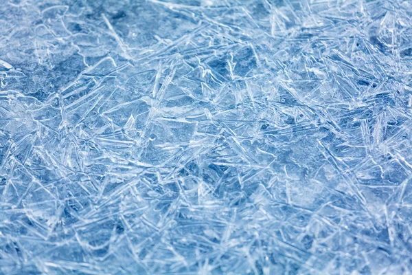 自然の川の氷の背景 — ストック写真