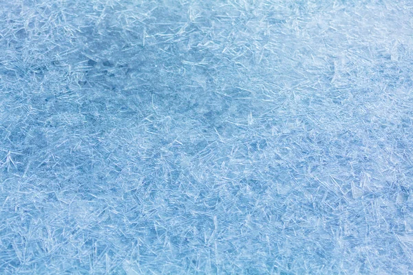 自然の川の氷の背景 — ストック写真