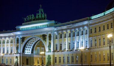 Palace Meydanı ' nda Saint Petersburg genel personel Binası