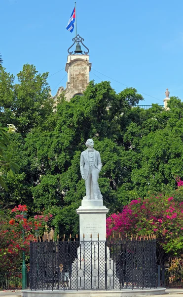 Statue von jose marti, havana, cub — Stockfoto