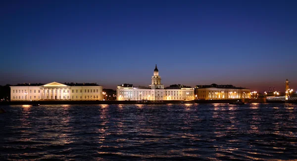 Kunstkamera 和涅瓦河，圣 Petersbur — 图库照片