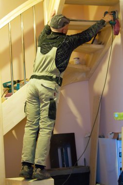 Cila Makinası çalışma marangoz