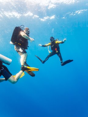 5-dak güvenlik dalgıçlarının engel