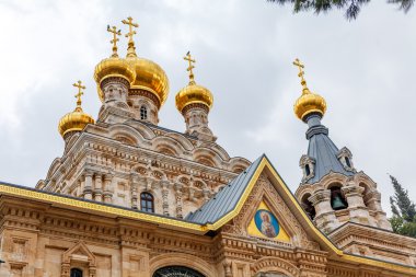 Mary Magdalene Convent zeytin Dağı, Jerusalem üzerinde