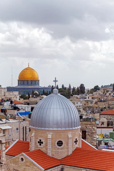 Jerusalén Ciudad Vieja de Hospicio Austriaco Techo —  Fotos de Stock