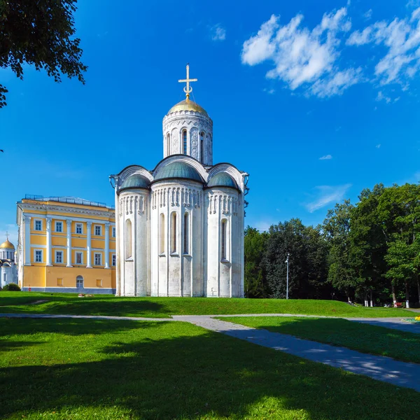 Kathedraal van Sint Demetrius (Xii c.) in Vladimir, Rusland — Stockfoto