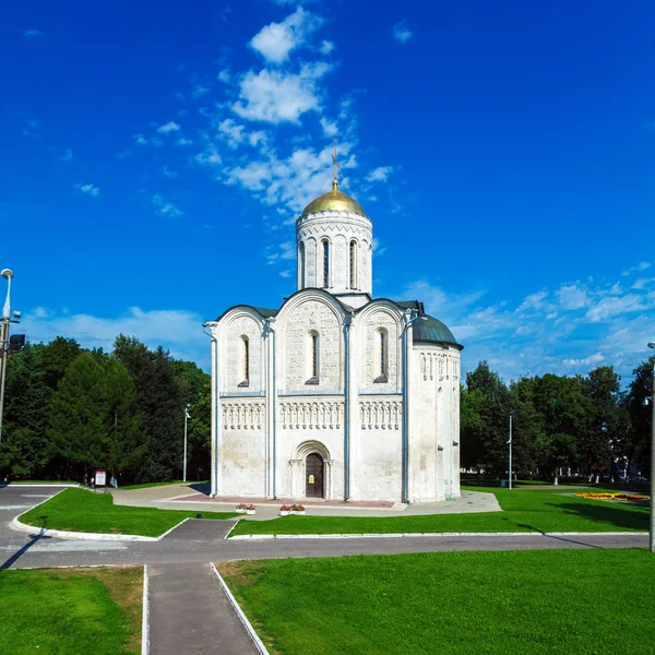 Kathedrale des Heiligen Demetrius (xii c.) in Wladimir, Russland — Stockfoto