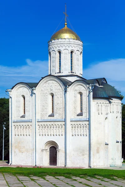 Kathedraal van Sint Demetrius (Xii c.) in Vladimir, Rusland — Stockfoto