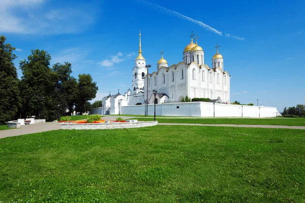 Dormition katedralen (1160) i Vladimir, Ryssland — Stockfoto