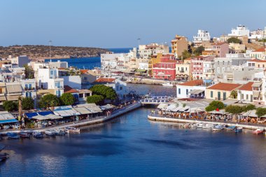 Agios Nikolaos şehir, Crete, Yunanistan