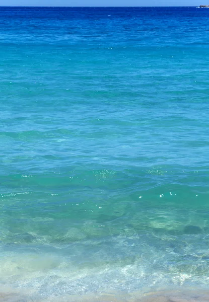 Summer Beach Scene, Crete — Stock Photo, Image