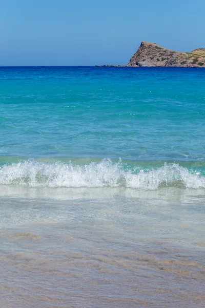 Zomer strand scène, Crete — Stockfoto