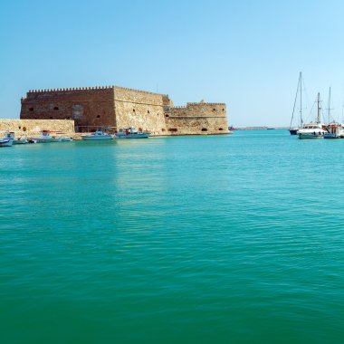 Heraklion Limanı ve kale, Crete