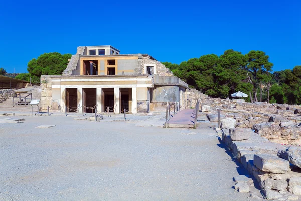 Knossos paleis ruïnes, Heraklion, Kreta — Stockfoto