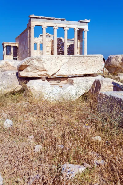 Колонны Эрехтейона, Акрополь, Афины — стоковое фото