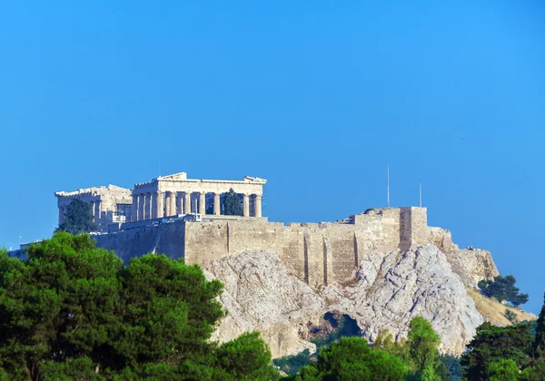 Templul antic Parthenon din Acropole, Atena — Fotografie, imagine de stoc