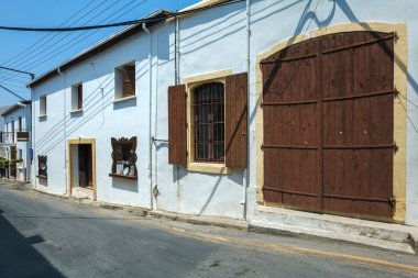 tipik eski şehir evleri, Girne, Kuzey Kıbrıs