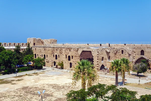 Binnen Venetiaanse kyrenia kasteel (16e eeuw), Noord cyprus — Stockfoto