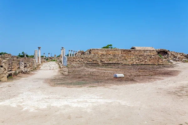 Ruinerna av salamis nära famagusta — Stockfoto