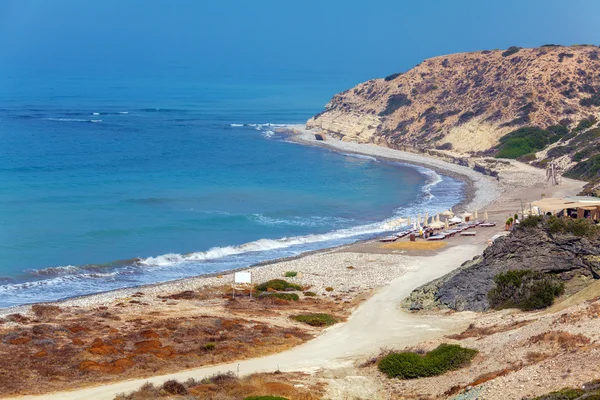 Akdeniz Beach yakınındaki Paphos, Kıbrıs — Stok fotoğraf