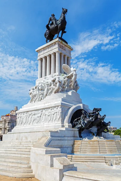 Statue of General Maximo Gomez, Havana, Cuba — Stok fotoğraf