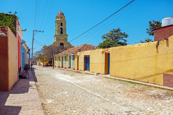 Iglesia de San Francisco de Asisin a cidade velha, Trinidad, Cuba — Fotografia de Stock