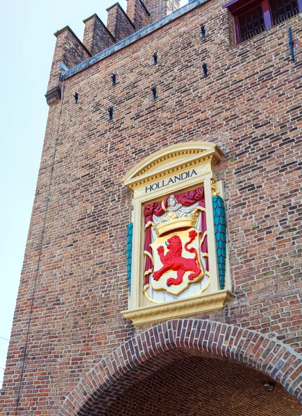 Escudo de los Armas de Holanda en Gate, La Haya —  Fotos de Stock