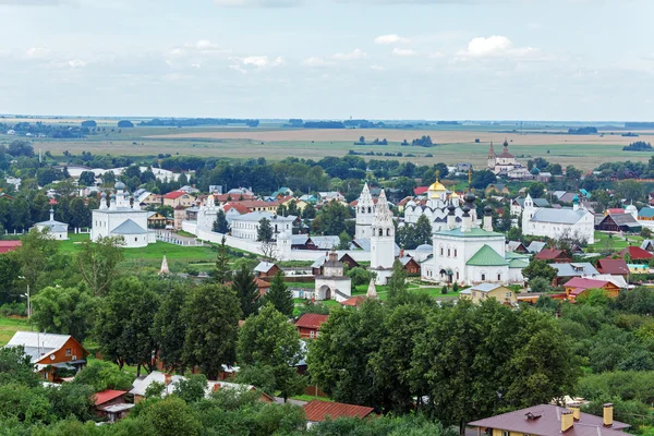 Suzdal havadan görünümü — Stok fotoğraf