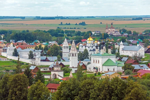 Suzdal Stadt Luftaufnahme — Stockfoto