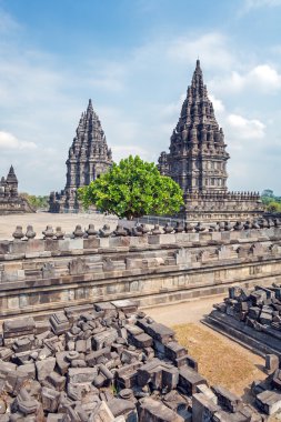 Prambanan Hindu tapınağı, Yogyakarta, Java