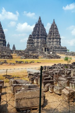 Prambanan Hindu tapınağı, Yogyakarta, Java