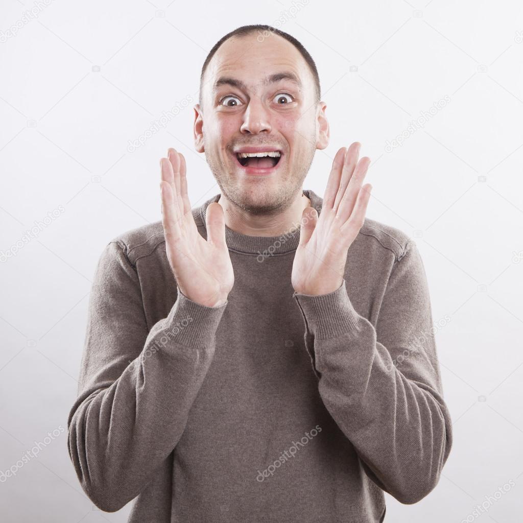 Portrait D Un Homme Expression Visage Surprise Image Libre De Droit Par Tommasolizzul C Portrait D Un Homme Expression Visage Surprise Image Libre De Droit Par Tommasolizzul C