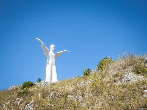 Cristo Redentor de Maratea. Basilicata. itália — Fotografia de Stock