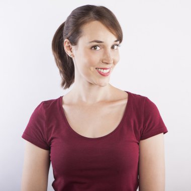 Akıllı güzel kadın