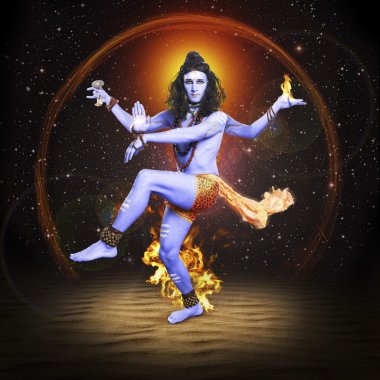 Shiva poz dans Nataraja
