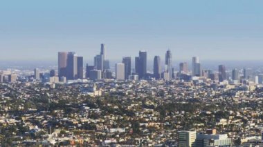 Los Angeles manzarası atış kurulması