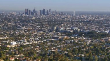 Los Angeles manzarası uzak atış kurulması