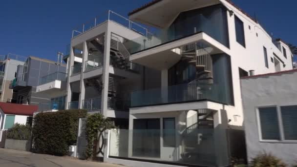 Santa Monica shorefront verhuur woningen — Stockvideo