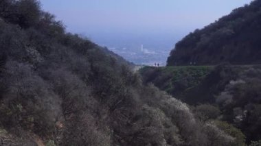 Hikers in Runyon Canyon State Park