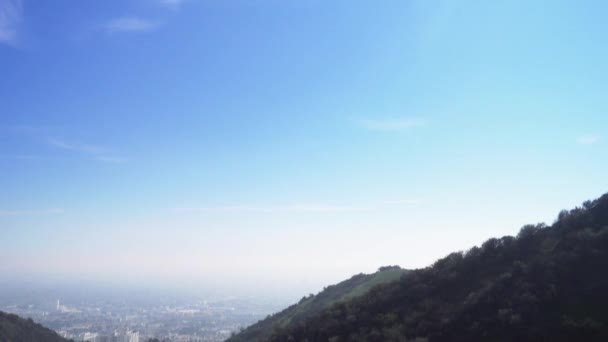 Runyon Canyon Stabilire colpo — Video Stock