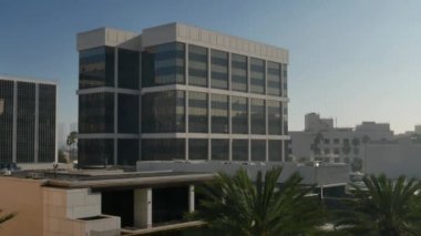 Typical Los Angeles Office Building Establishing Shot
