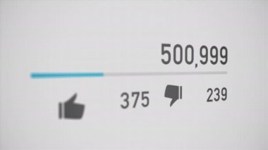 Video sayaç ilâ 1 milyar gösterimi sayar