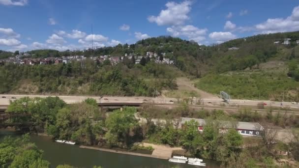 Pittsburgh et vue aérienne Millvale — Video