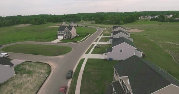 Αεροφωτογραφία νέες οικιστικές αναπτύξεις — Αρχείο Βίντεο