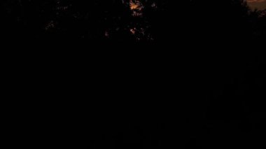 Günbatımının Yükselen Havadan Görünümü