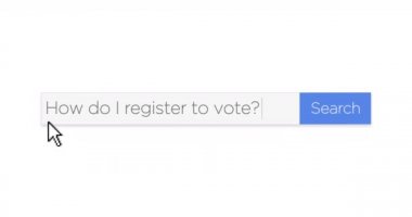 Oy Sorusu Kaydı Olan Google Biçimli Web Arama Kutusu